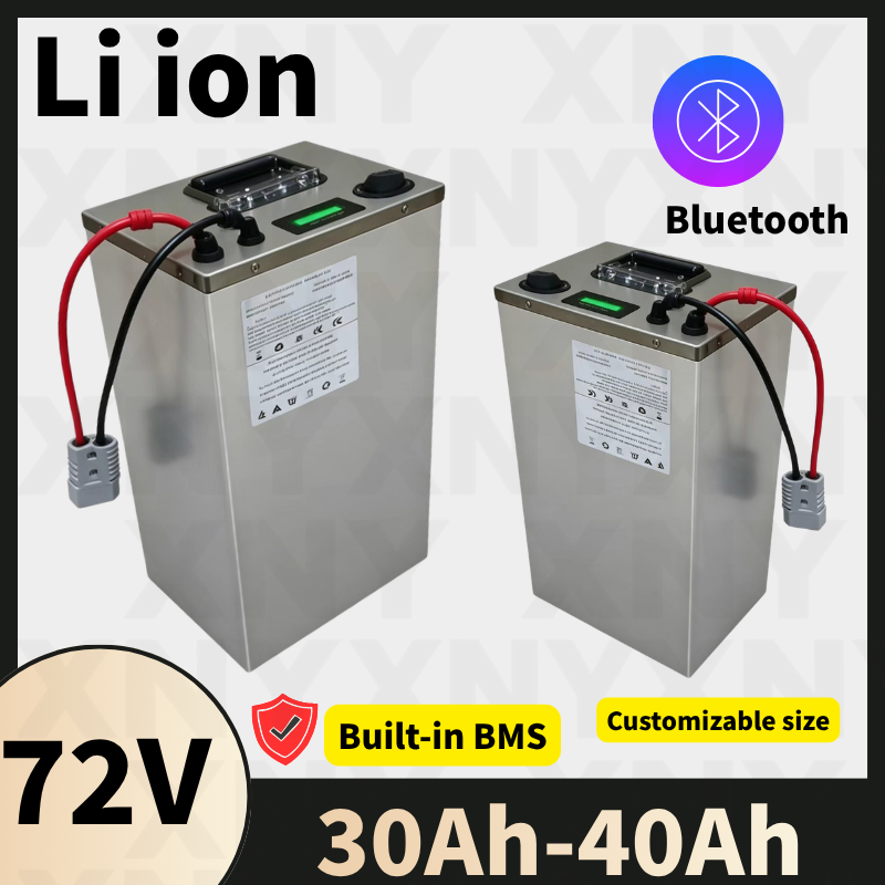 72V 40Ah Lifepo4 Battery Pack - Paquete de Baterías de Iones de