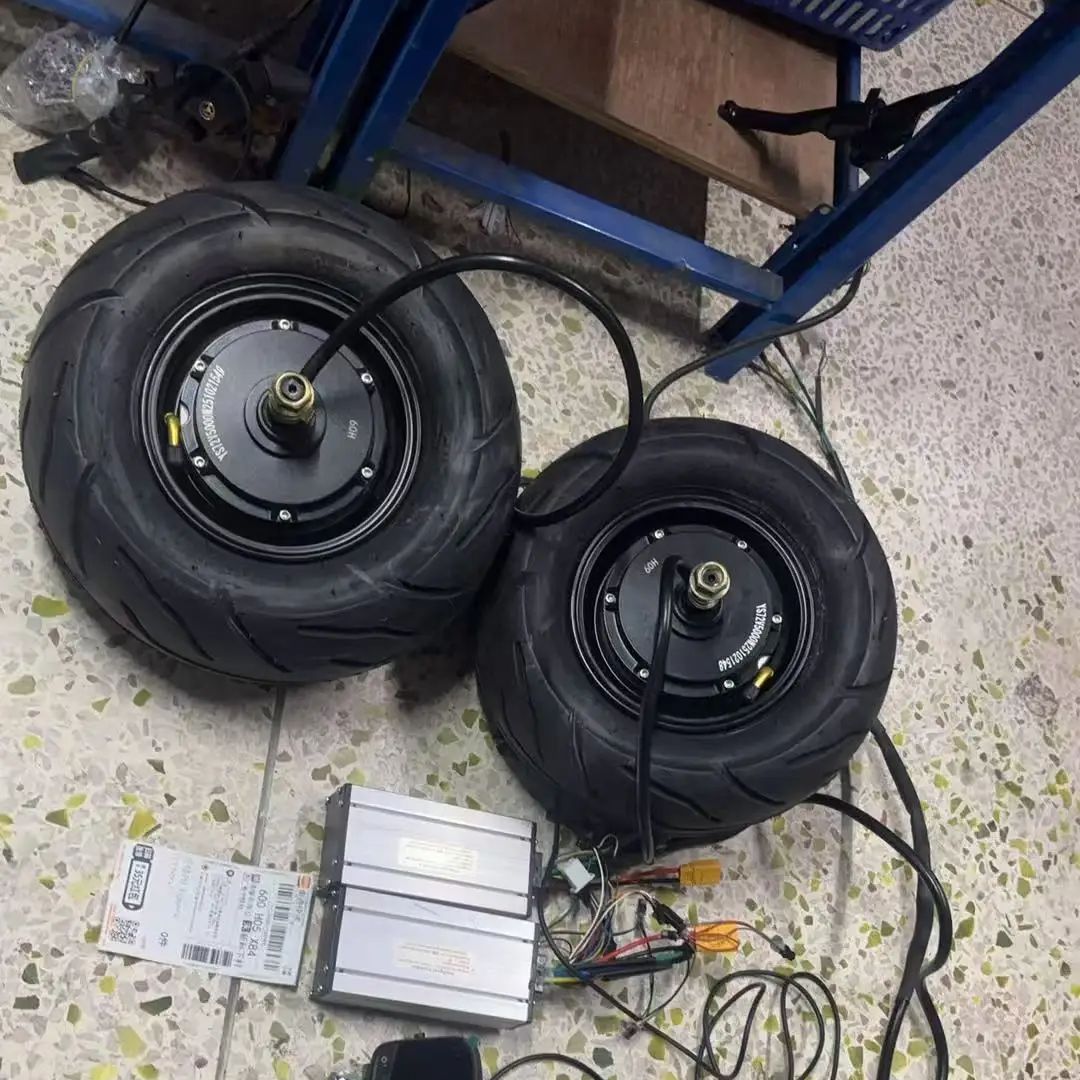 13 Inch 72V 5000W Brushless Motor - Motor de cubo de alta potencia,