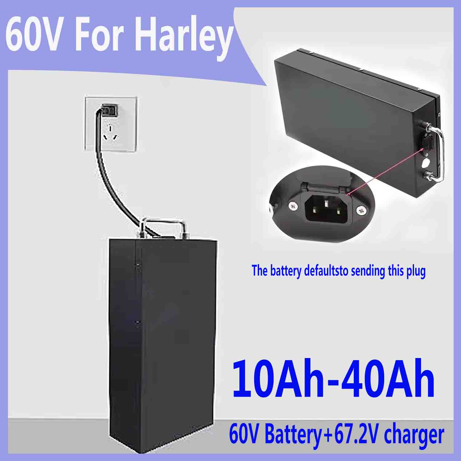 60V 50Ah Electric Scooter Battery - Batería de litio de 60V 20AH