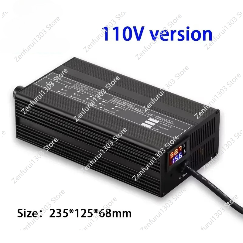 72V 15A Fast Charger - Cargador de batería de litio Li-ion