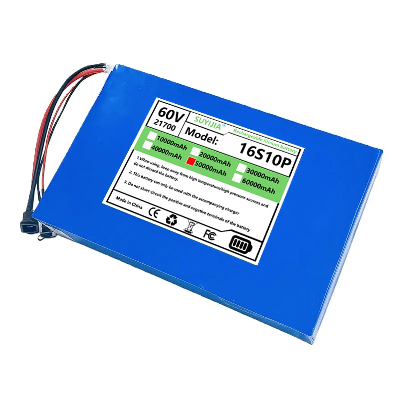 Nueva Batería de Iones de Liti - 60V 50Ah Electric Scooter Battery reseña y precio