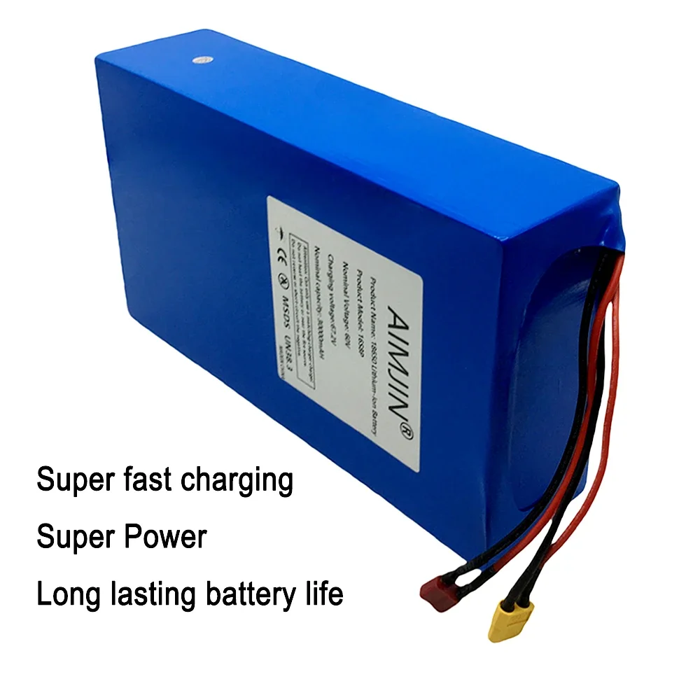 Batería de Litio 16S8p 1000-30 - 60V 50Ah Electric Scooter Battery reseña y precio