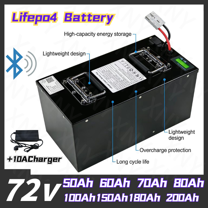 Batería de Litio XNY-72V LifeP - 72V 40Ah Lifepo4 Battery Pack reseña y precio
