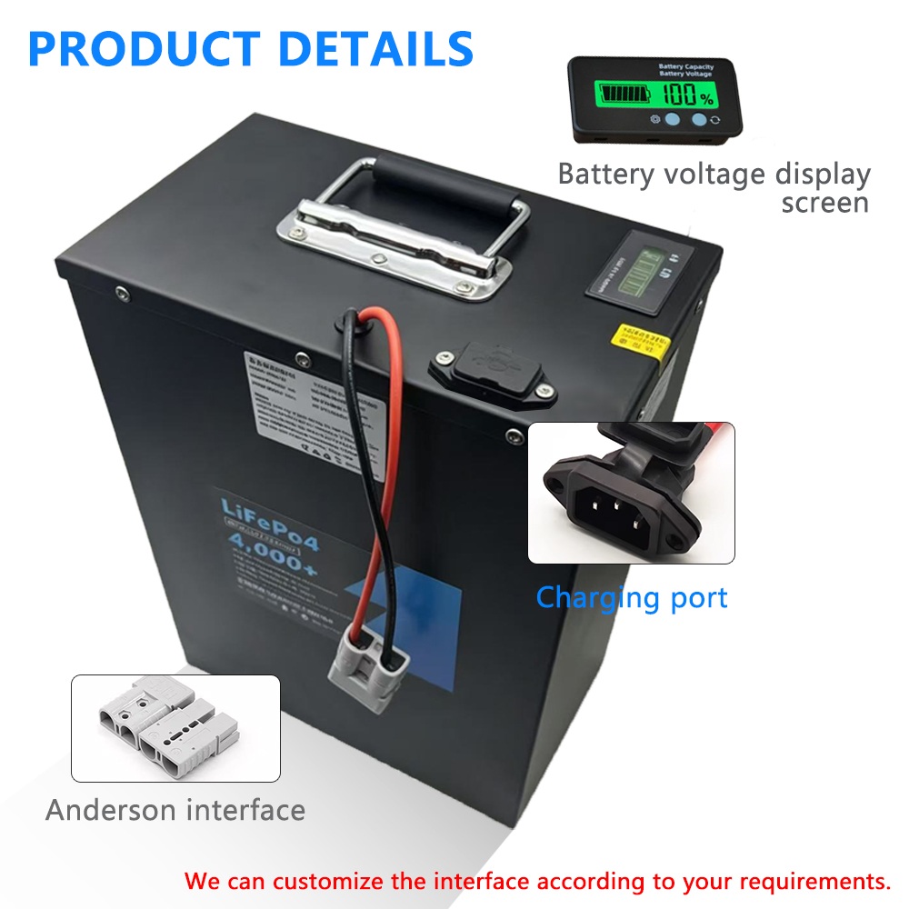 Batería LifePO4 de 60V 40AH de - 60V 50Ah Electric Scooter Battery reseña y precio