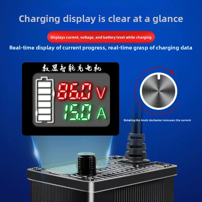 Cargador de Batería de Litio A - 72V 15A Fast Charger reseña y precio