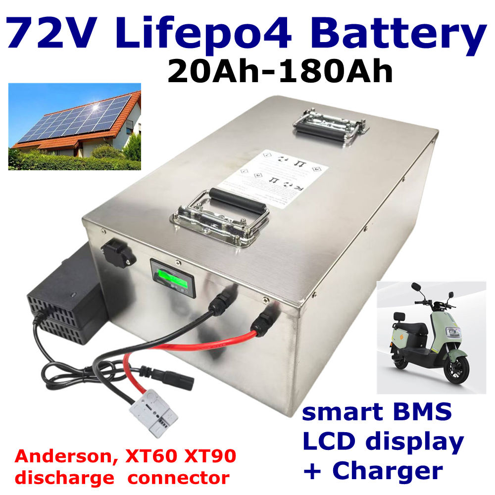 JN- 24S BMS 72V 20Ah 40Ah 60Ah - 72V 40Ah Lifepo4 Battery Pack reseña y precio
