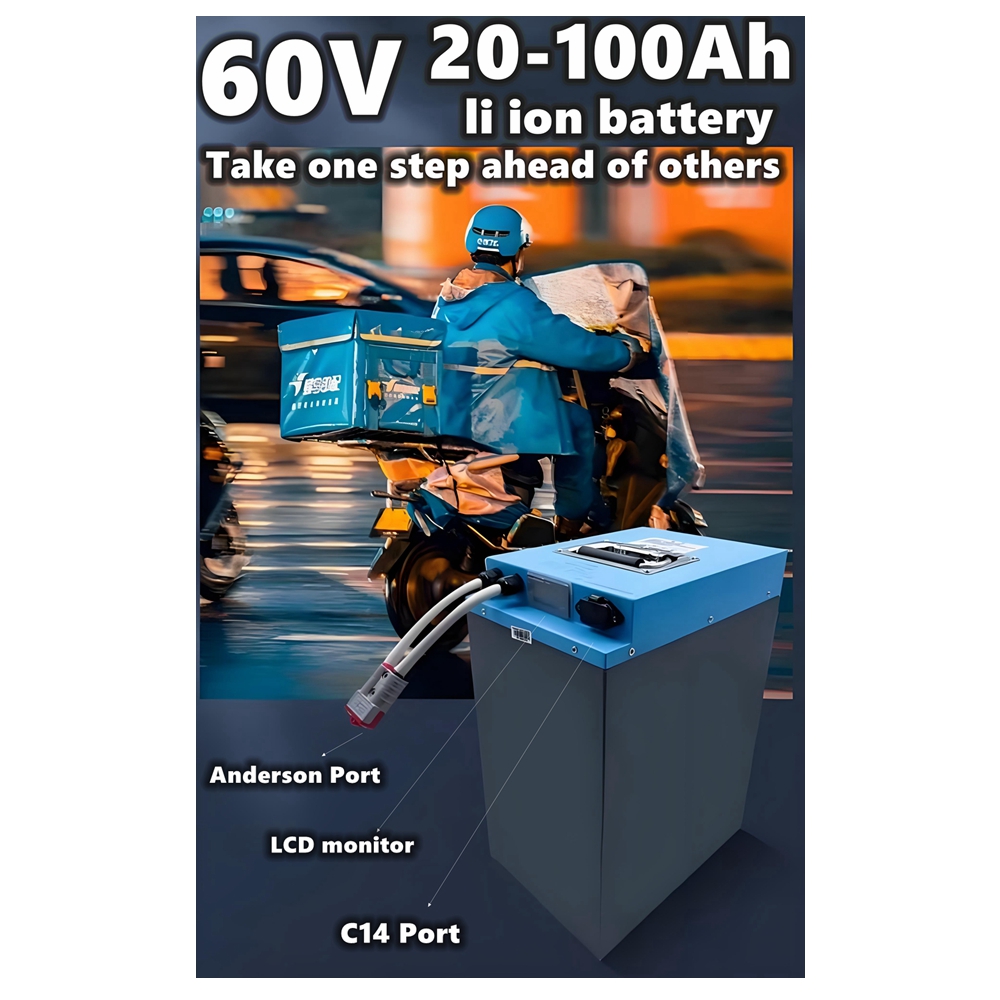 Batería de iones de litio para - 60V 50Ah Electric Scooter Battery reseña y precio