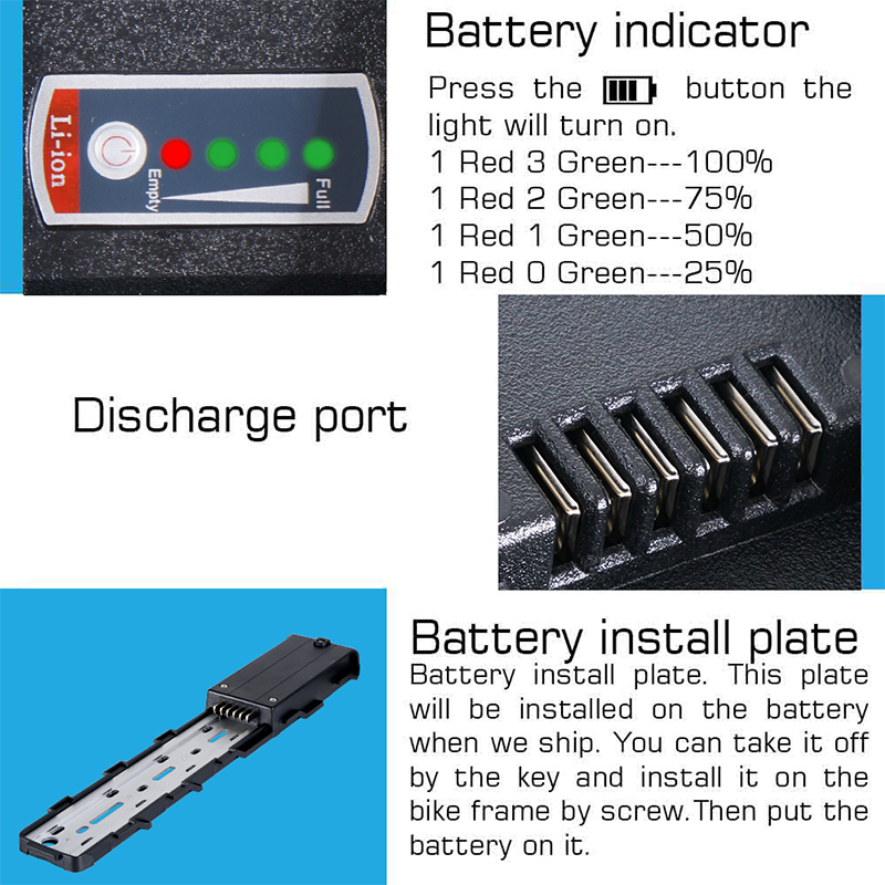 Batería para Bicicleta Eléctri - 72V 50Ah 21700 Lithium Battery reseña y precio