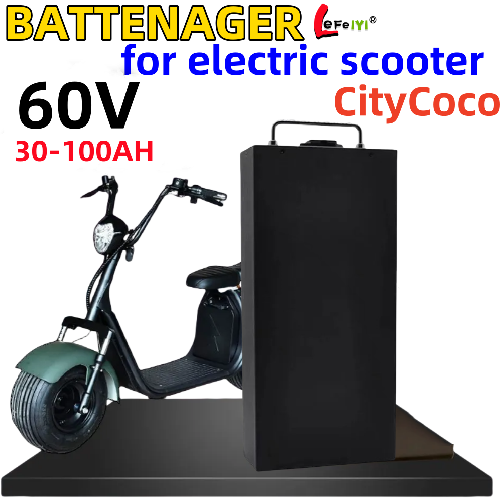 Batería de litio 18650 imperme - 60V 50Ah Electric Scooter Battery reseña y precio