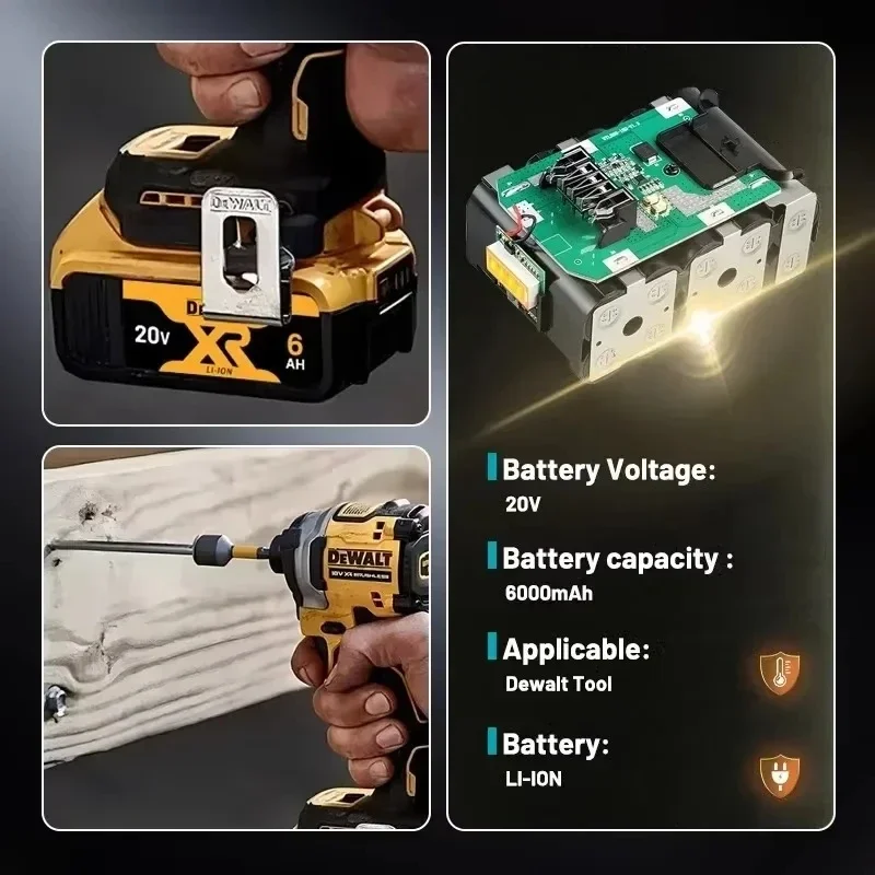 Batería Dewalt 20V 100% Origin - 60V 50Ah Electric Scooter Battery reseña y precio
