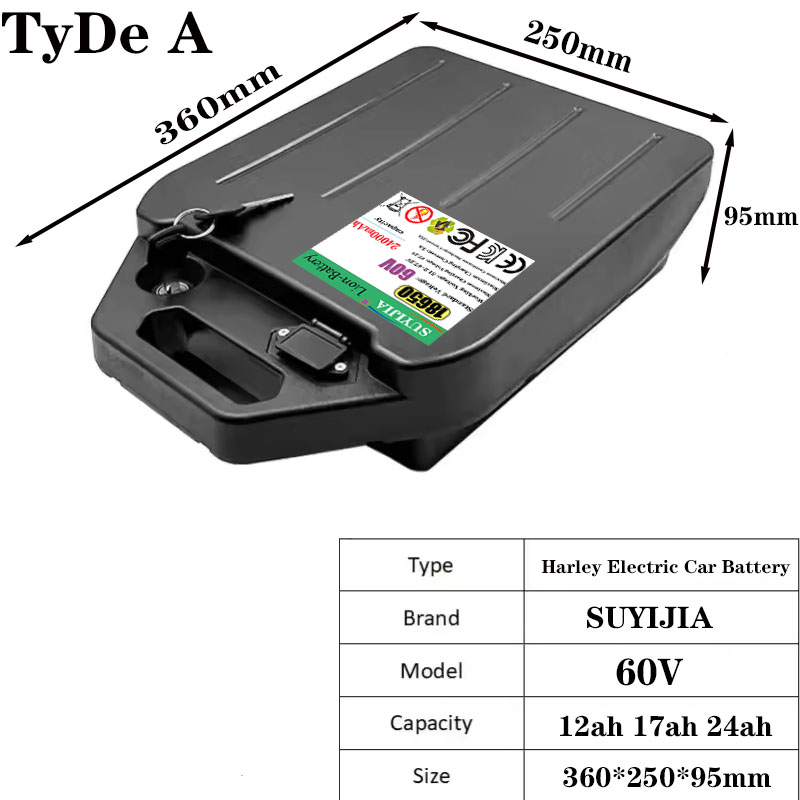 HarleyBatteryCitycocoBatería e - 60V 50Ah Electric Scooter Battery reseña y precio