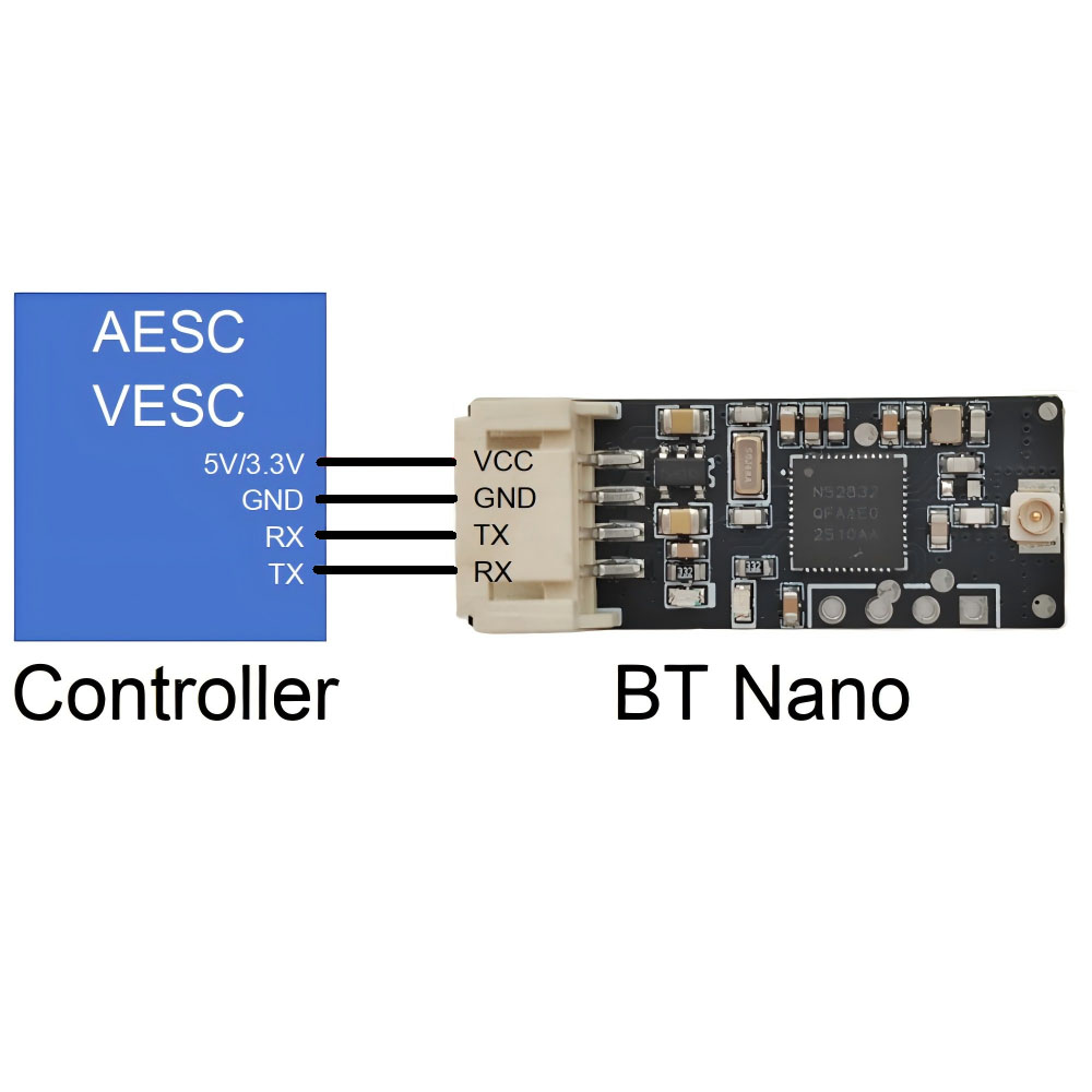 Adaptador de Módulo Bluetooth  - Vesc 75300 Controller reseña y precio