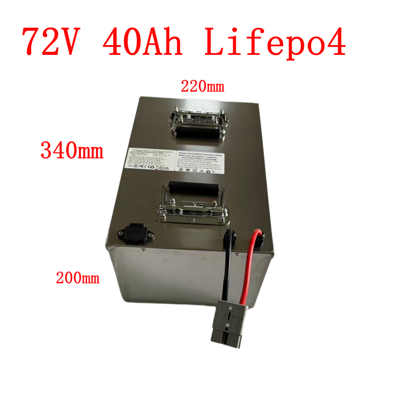 Paquete de baterías de fosfato - 72V 40Ah Lifepo4 Battery Pack reseña y precio