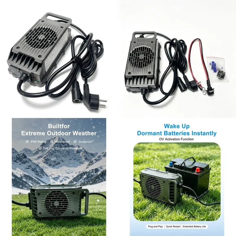 Cargador para Tabla de Surf El - 84V 20A Smart Charger reseña y precio