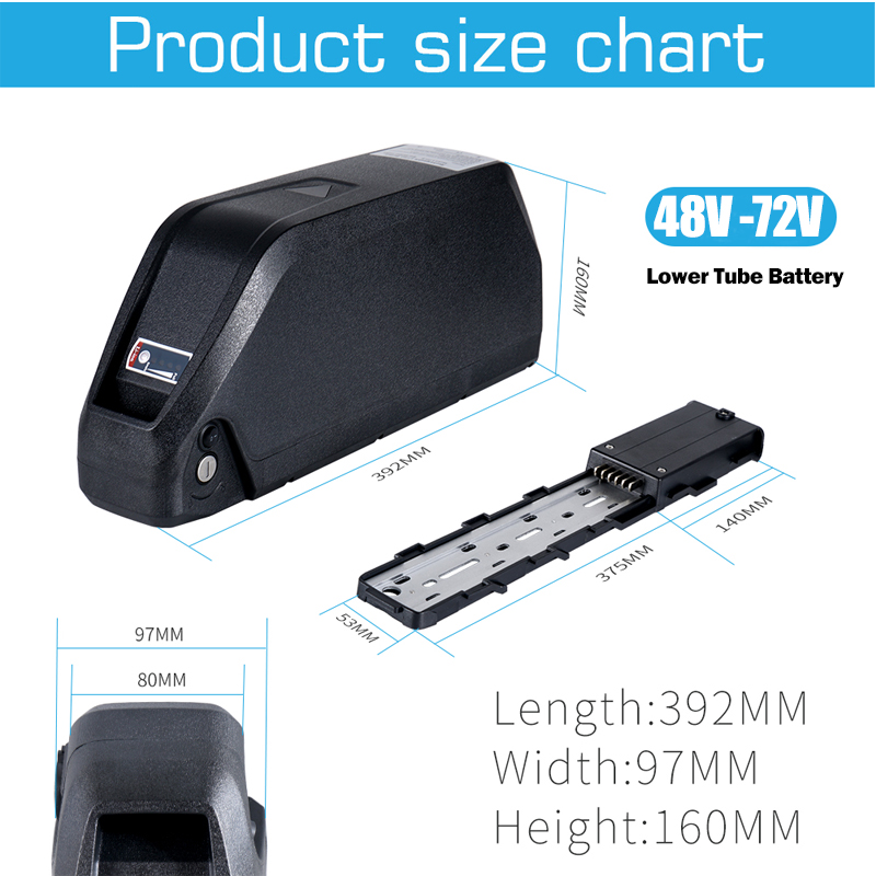 Batería para Bicicleta Eléctri - 72V 50Ah 21700 Lithium Battery reseña y precio