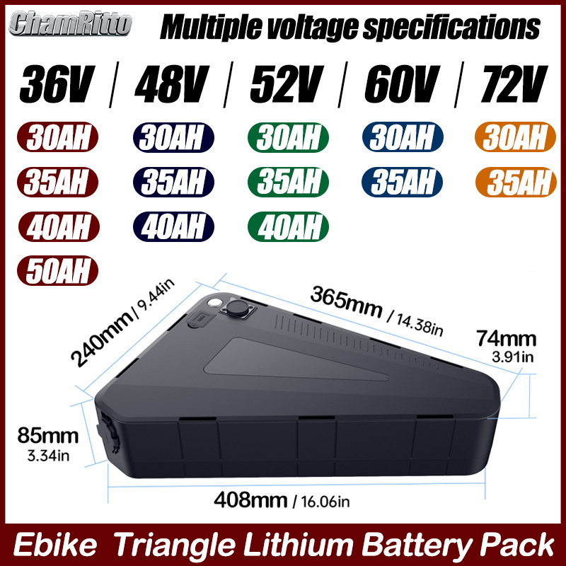 Bicicleta Eléctrica 60v72v 300 - 72V 50Ah 21700 Lithium Battery reseña y precio
