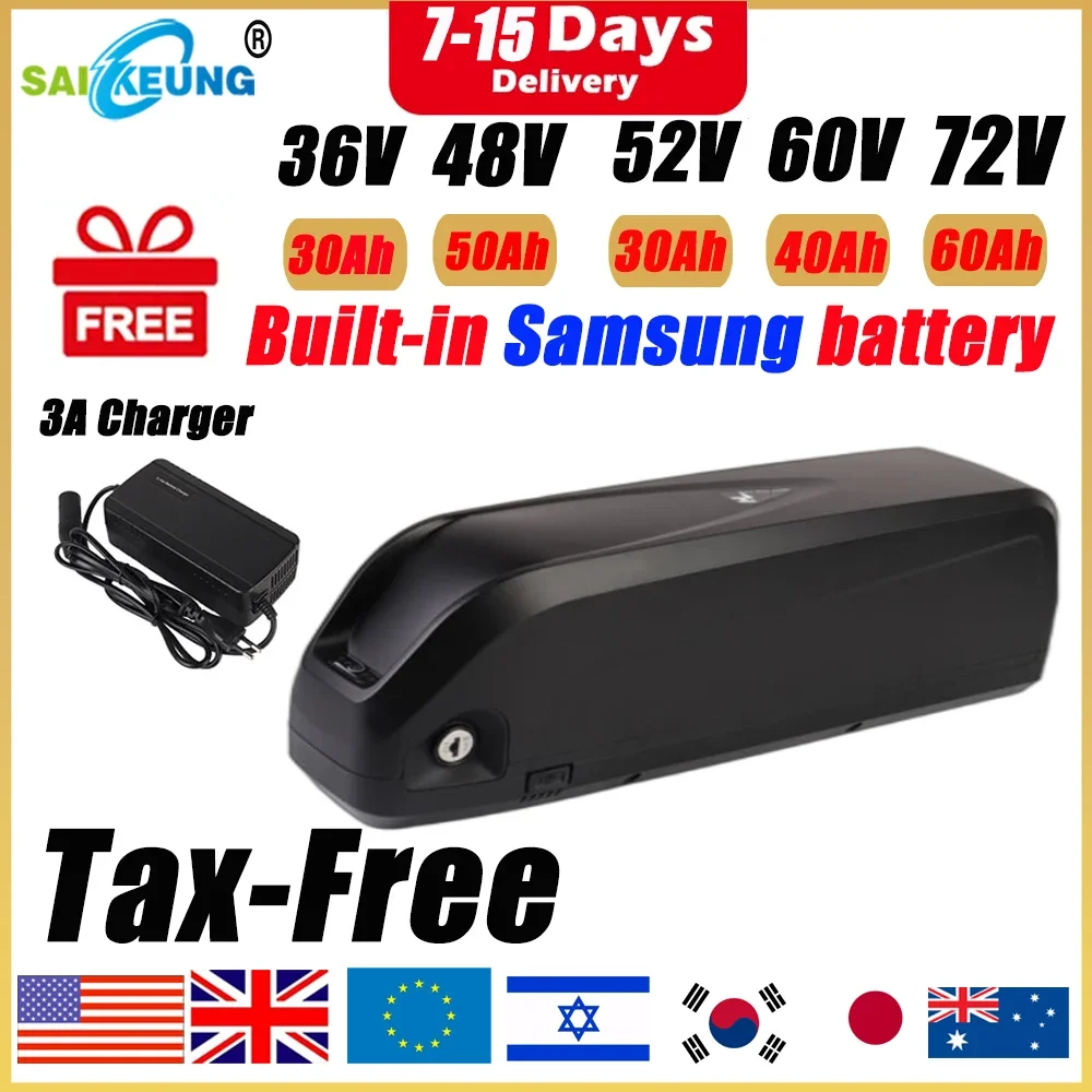 Hailong Polly 48V 52V 60V 36V  - 72V 40Ah Lifepo4 Battery Pack reseña y precio