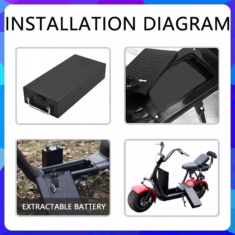 Batería de litio de 60V 20AH - - 60V 50Ah Electric Scooter Battery reseña y precio