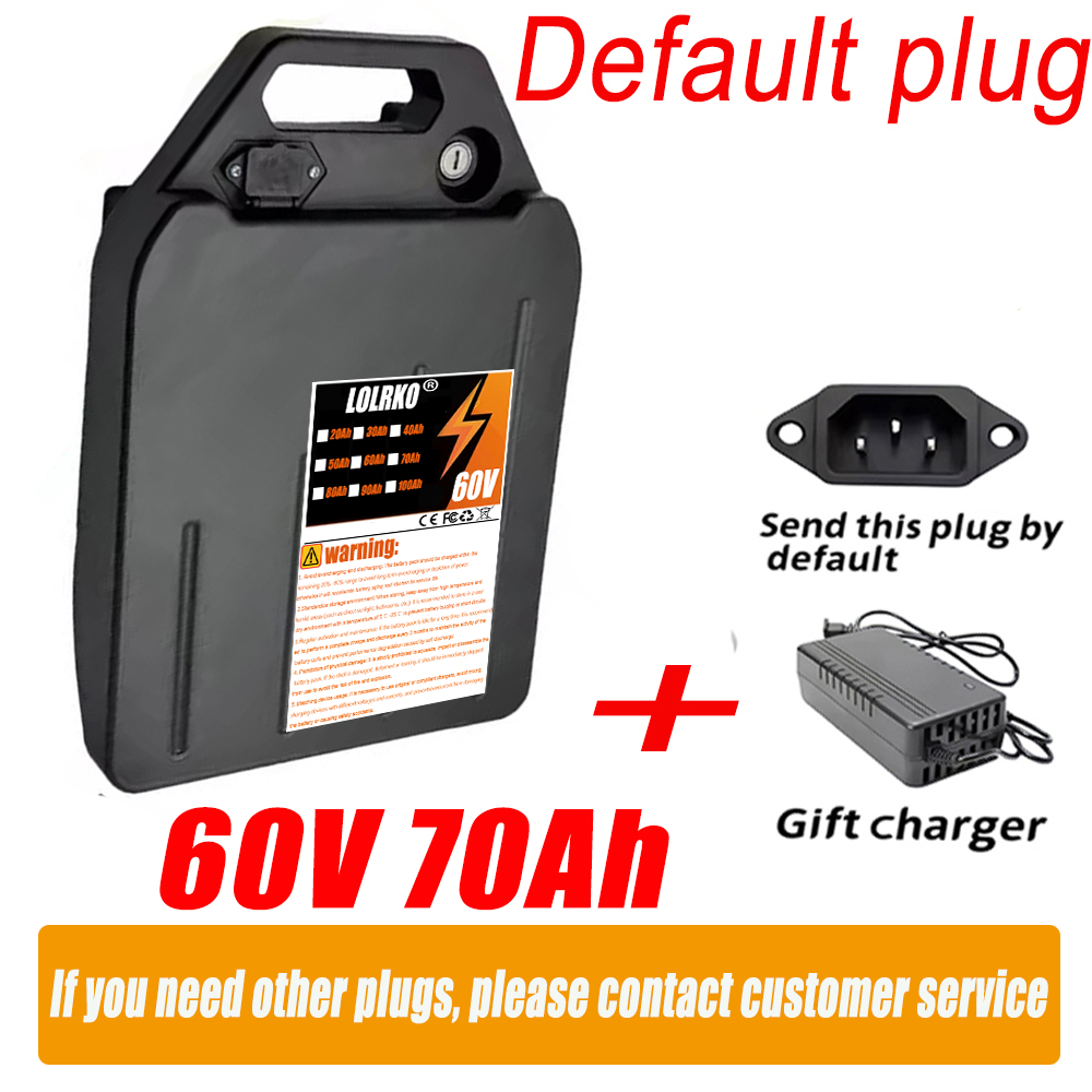Batería de litio para vehículo - 60V 50Ah Electric Scooter Battery reseña y precio