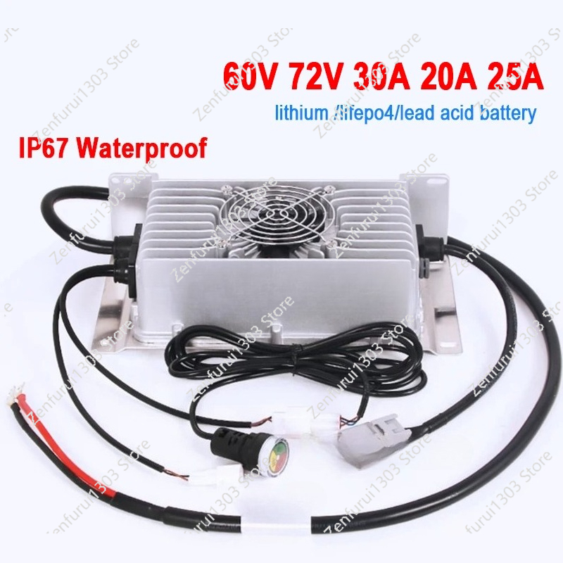 Cargador inteligente de 72V 30 - 84V 20A Smart Charger reseña y precio